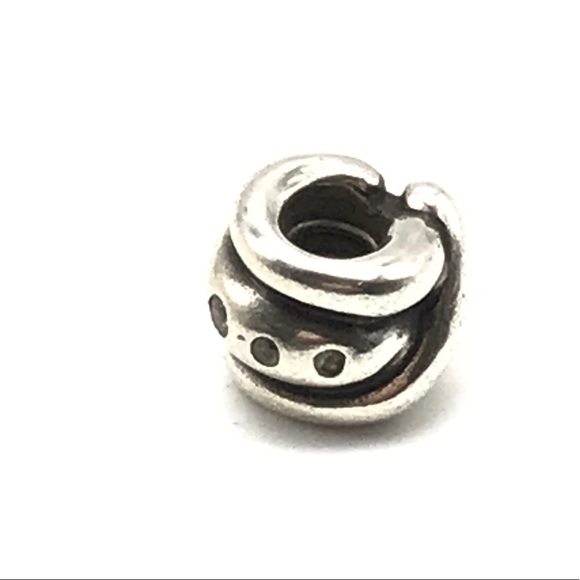 Pandora Retired CZ Bead Charm - Picture 1 of 4